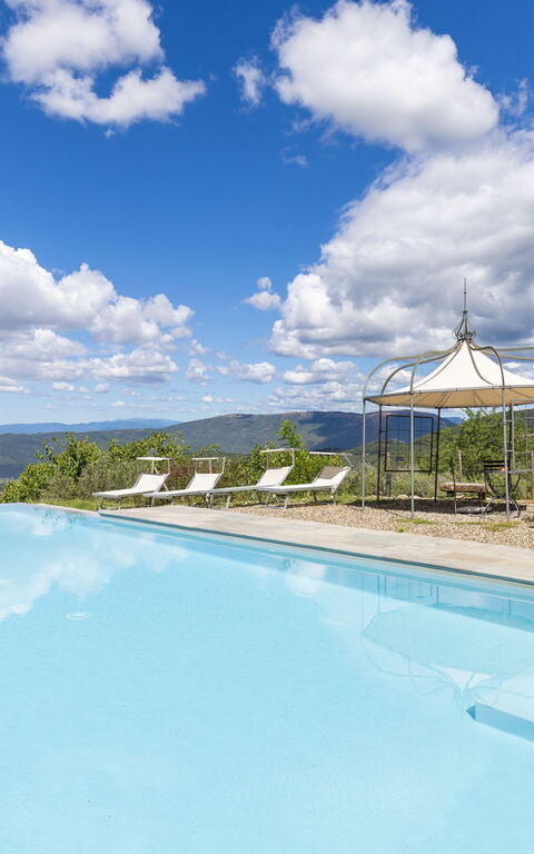 Villa Tenuta Lonciano: pool, Udendørs