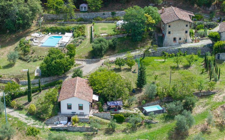 Villa Tenuta Lonciano: Udendørs, Visninger