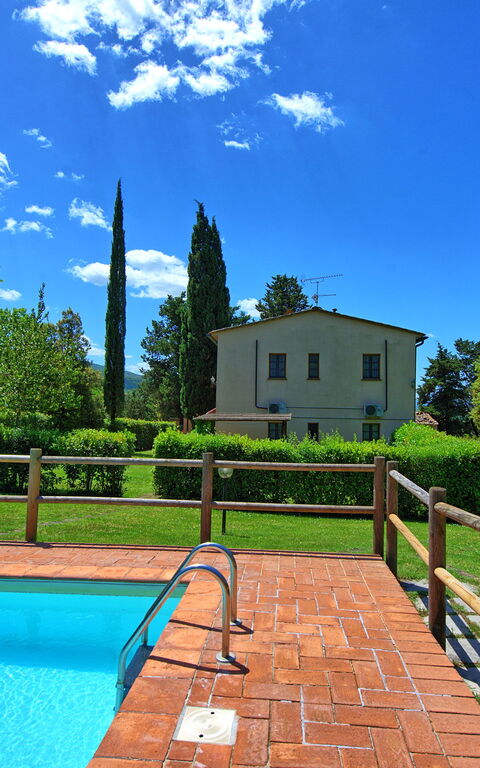 Villa Picchio: Have, pool, Udendørs, Udvendige