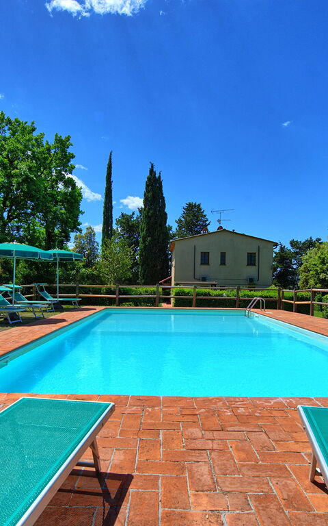 Villa Picchio: pool, Udendørs