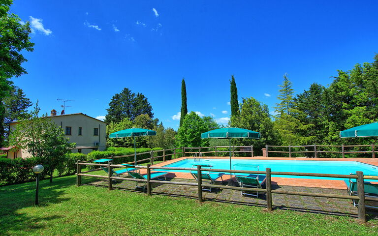Villa Picchio: Have, pool, Udendørs, Udvendige