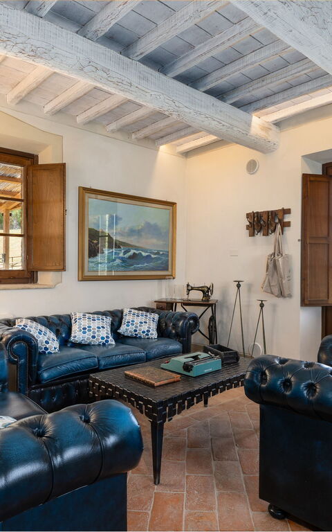 Villa San Michele: Stue