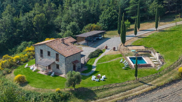 Villa San Michele: Have, pool, Udendørs, Udvendige, Visninger
