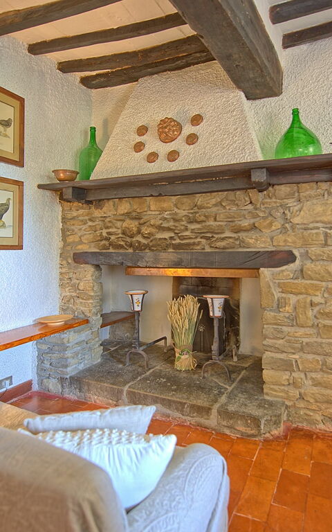 Villa Uccellaia: Stue