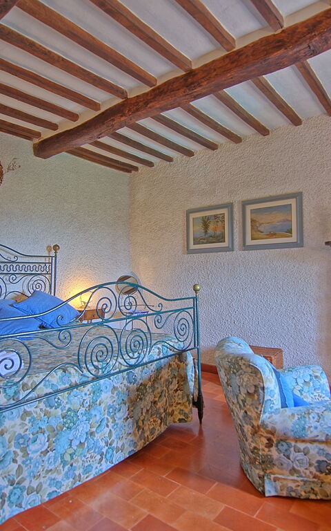 Villa Uccellaia: soveværelse