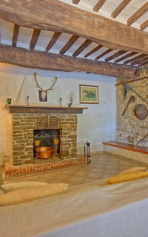 Villa Uccellaia: Stue