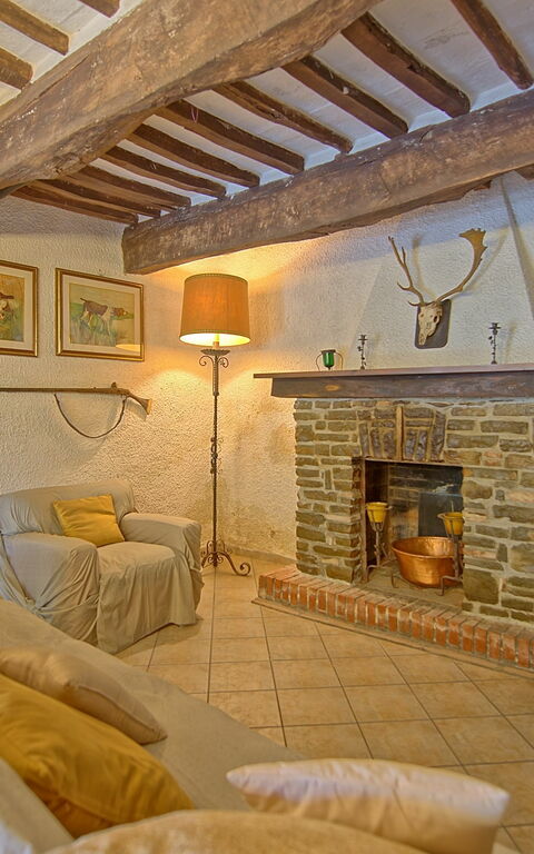 Villa Uccellaia: Stue