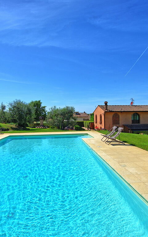 Villa Nora: pool, Sommer