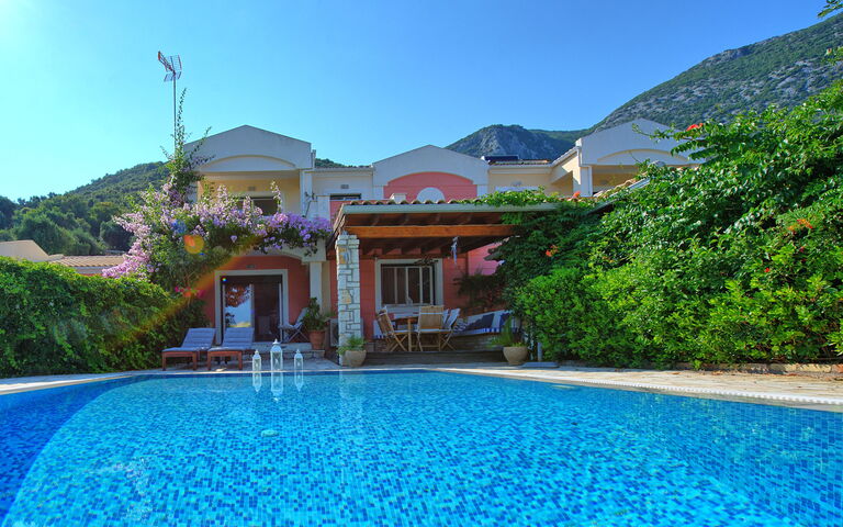 Beach Villa Blue: Have, pool, Udendørs, Udvendige