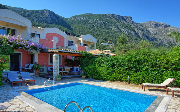 Beach Villa Blue: Have, pool, Udendørs, Udvendige