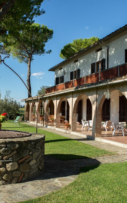 Villa Treppiè: Have, Udvendige