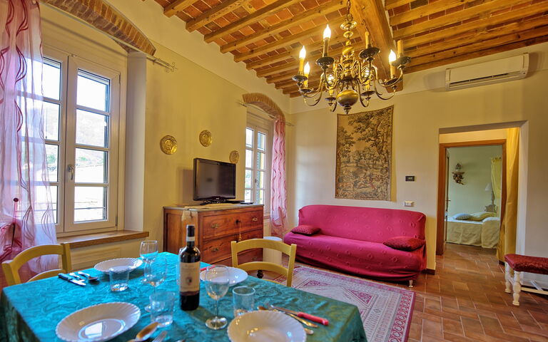 Feriebolig Flavia 5: Frokostlokale, Stue