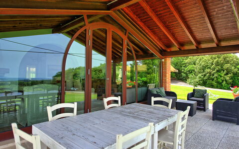 Feriebolig Marcello: Altan / terrasse / gårdhave, Sommer, Udendørs