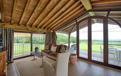 Feriebolig Marcello: Stue