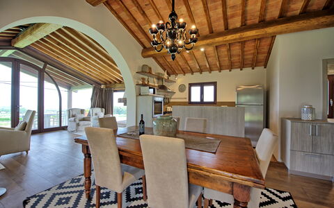 Feriebolig Marcello: Frokostlokale