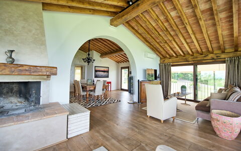 Feriebolig Marcello: Frokostlokale, Stue