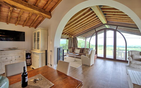 Feriebolig Marcello: Frokostlokale, Stue