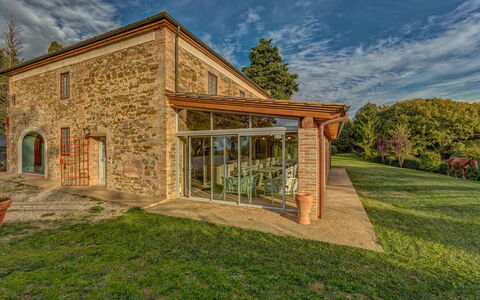 Feriebolig Padronale: Have, Udvendige