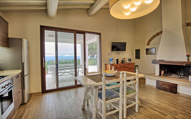 Feriebolig Fornace 2: Frokostlokale, Køkken, Stue