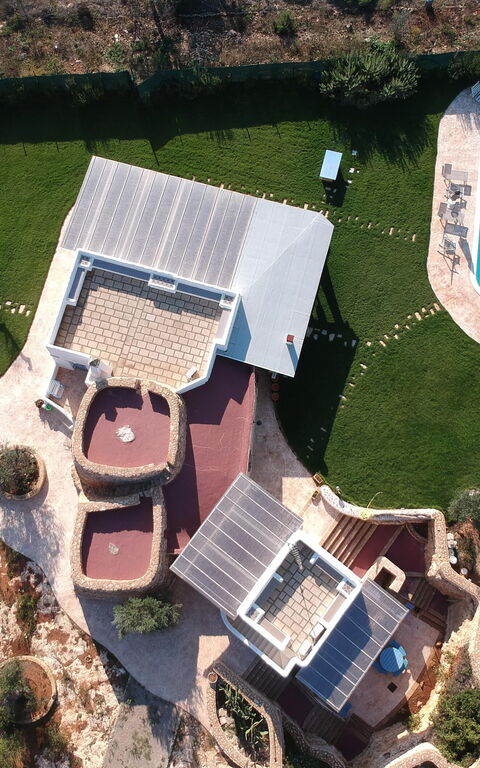 Trullo Torre Suda: Have, pool, Visninger