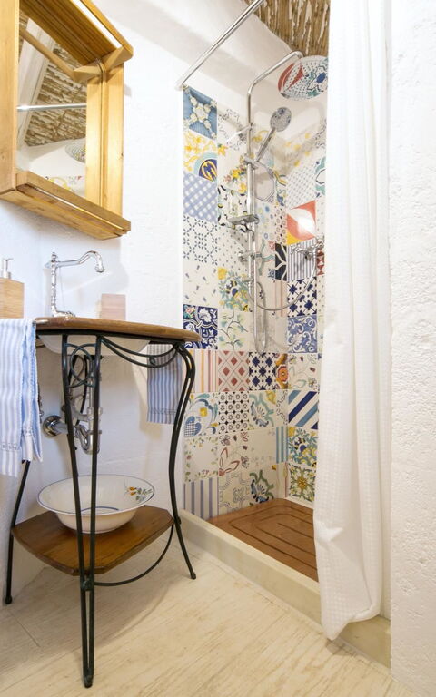 Trullo Torre Suda: Badeværelse