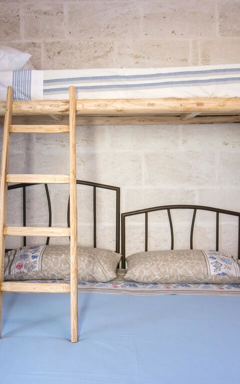 Trullo Torre Suda: soveværelse