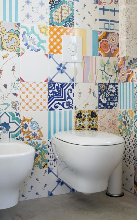 Trullo Torre Suda: Badeværelse