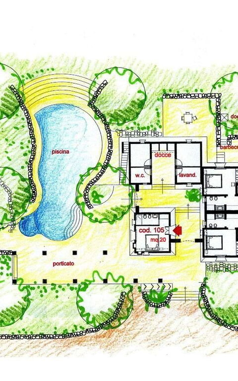 Tia Trullo: Planimetri