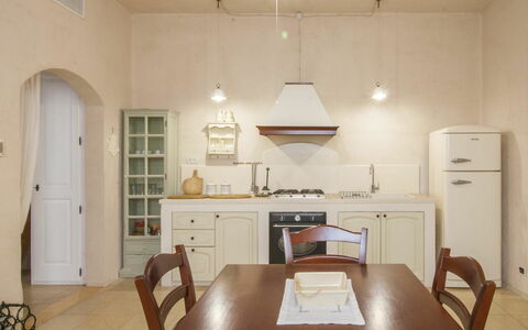 Feriebolig Tia Ranch 3: Frokostlokale, Køkken, Stue