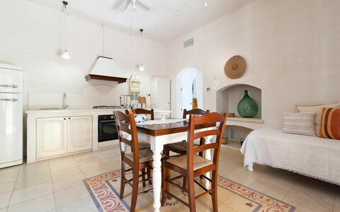 Feriebolig Tia Ranch 4: Frokostlokale, Køkken