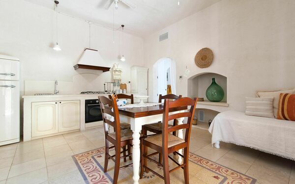 Feriebolig Tia Ranch 4: Frokostlokale, Køkken