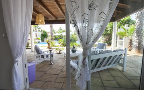 Feriebolig Cotriero Crystal: Udendørs