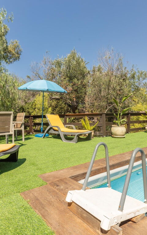 Villa Serena Maria: Have, pool, Udendørs, Udvendige