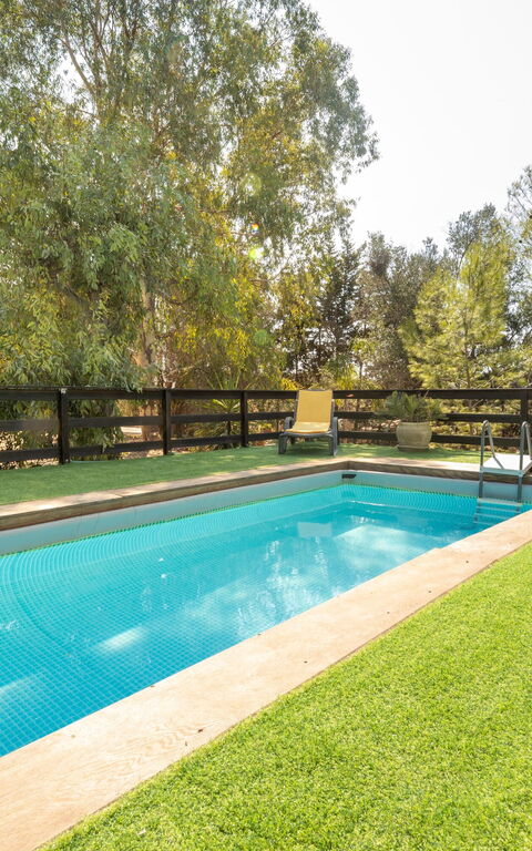 Villa Serena Maria: Have, pool, Udendørs, Udvendige