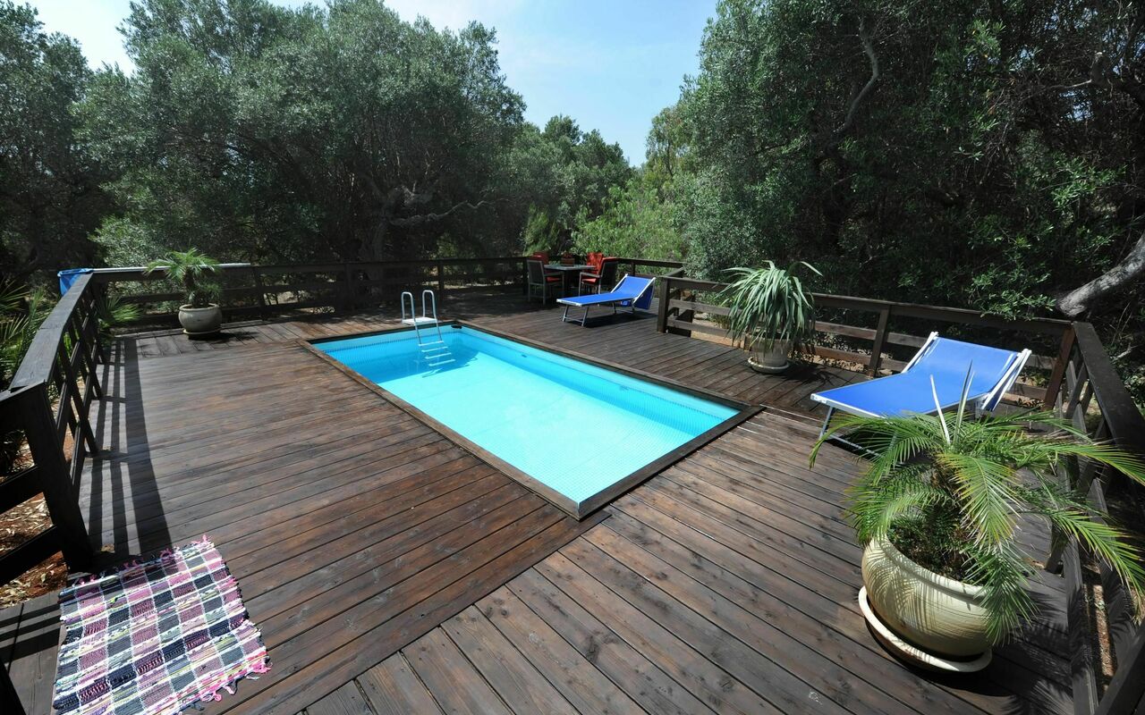 Villa Serena Maria: pool, Udendørs