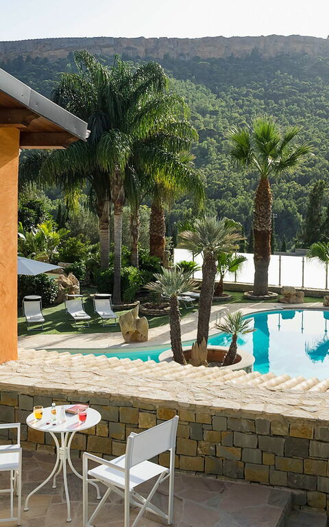 Villa Agorà: Have, Udendørs