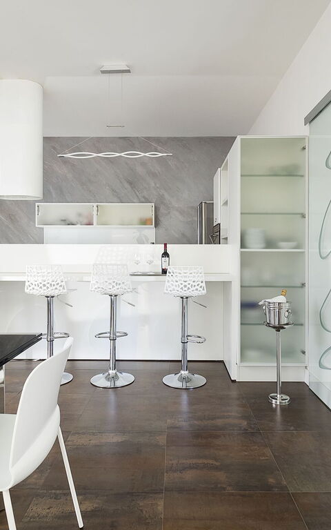 Villa Agorà: Frokostlokale, Køkken