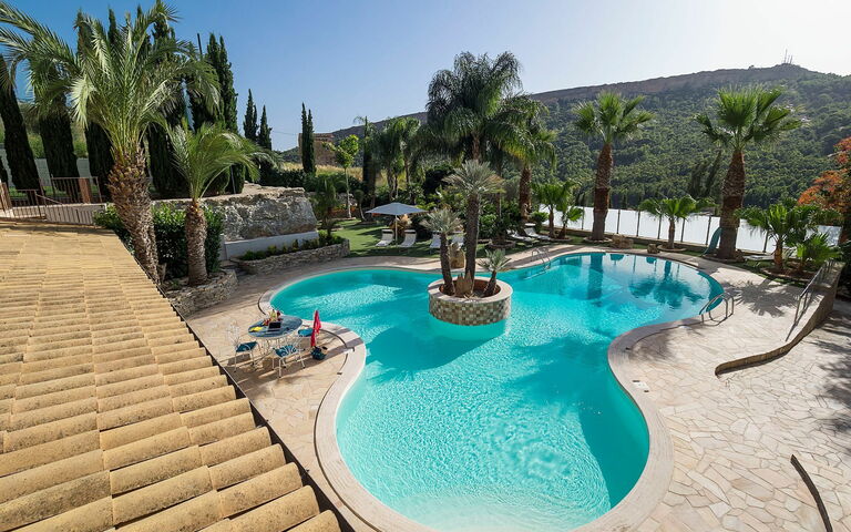 Villa Agorà: pool, Udendørs