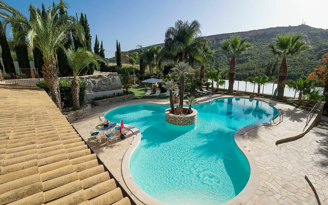 Villa Agorà: pool, Udendørs