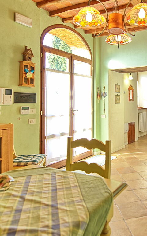 Villa Poggiospinoso: Frokostlokale