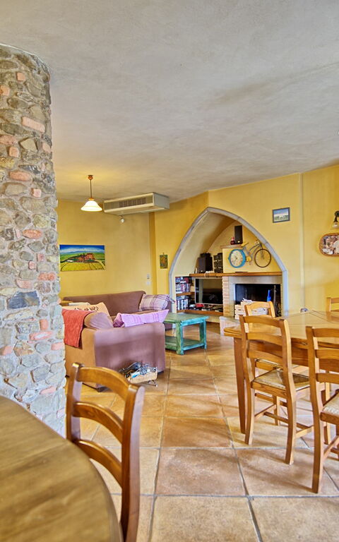 Villa Poggiospinoso: Frokostlokale, Fællesværelse