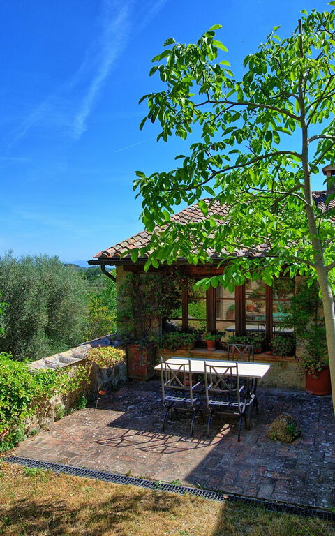 Villa Sarteano: Udvendige