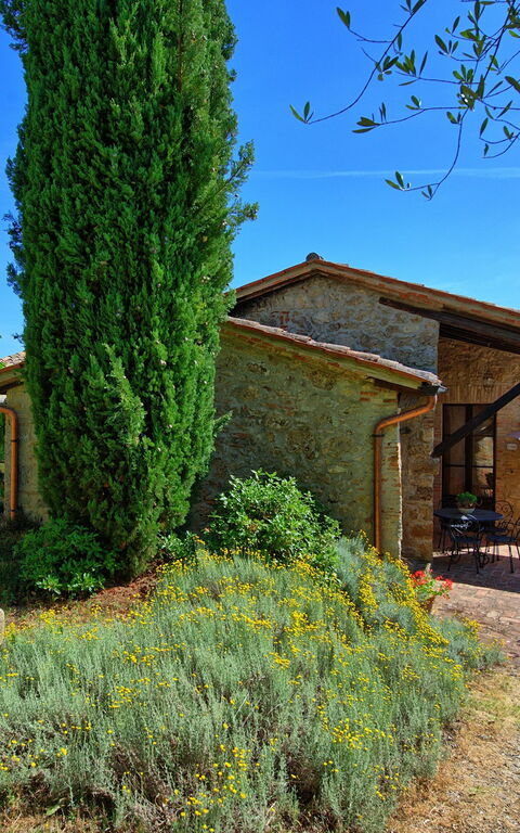 Villa Sarteano: Udvendige