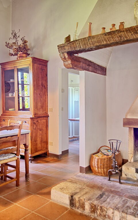 Villa Sarteano: Frokostlokale, Stue