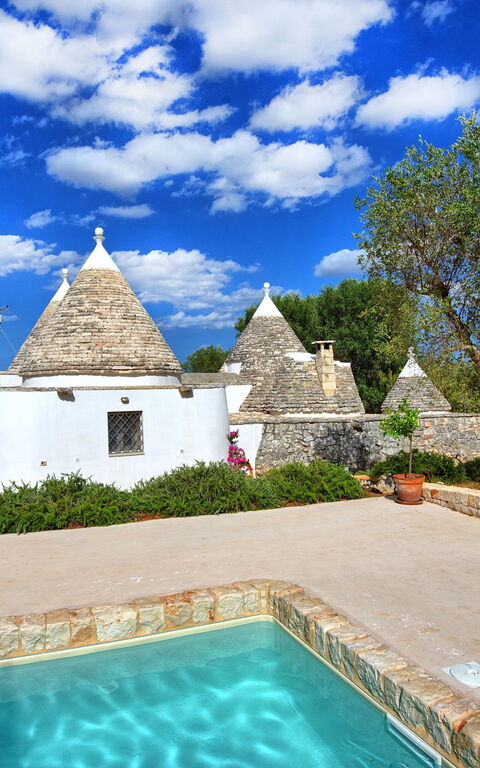 Trullo Pascarosa: Have, pool