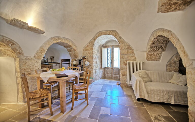 Trullo Pascarosa: Frokostlokale, Køkken
