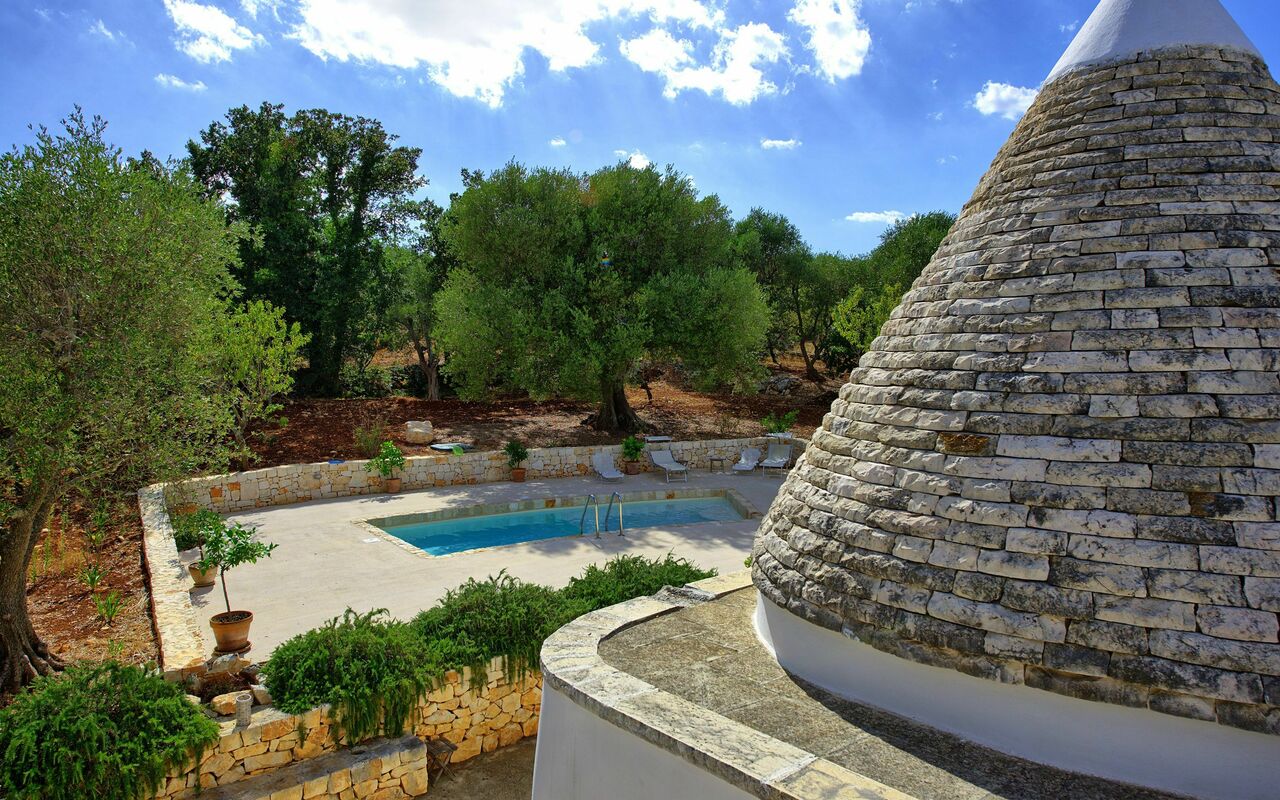 Trullo Pascarosa: Visninger
