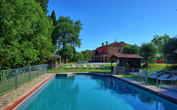 Villa Mario: Have, pool, Udendørs, Udvendige