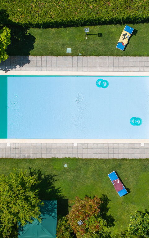 Casale Tiziano: Have, pool, Visninger