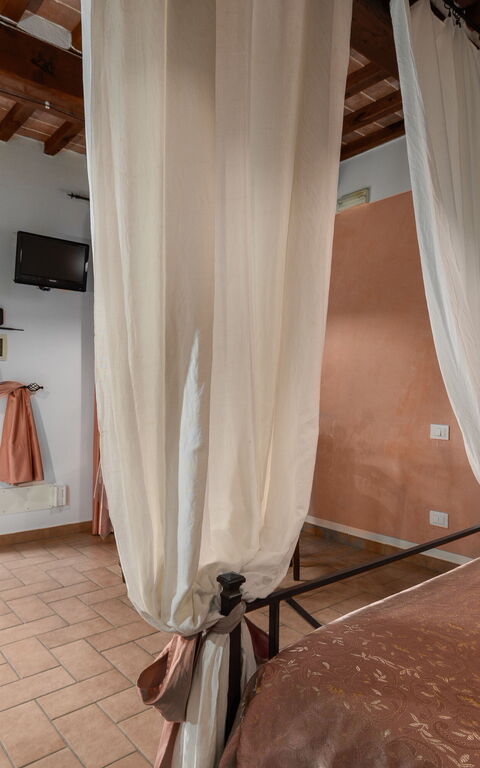 Casale Tiziano: soveværelse